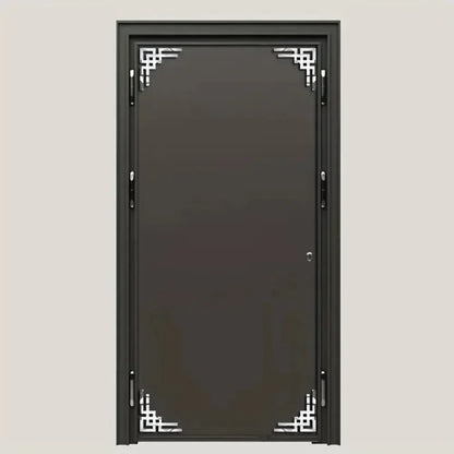 8/4pcs Acrylic Mirror Sticker Corner Onlay Hollow Stickers