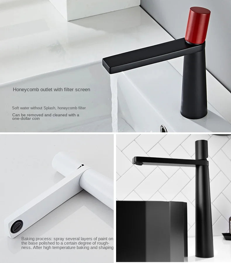 Gegve Brass Basin Faucets Bathroom Faucet Shower Room