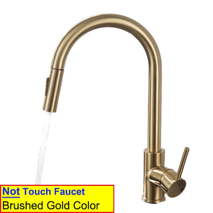 Smart Touch On Sink Faucet 304 Stainless Steel