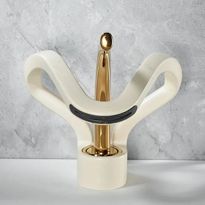 Faucet Bathroom Hollow Out Design Waterfall Basin Mixer