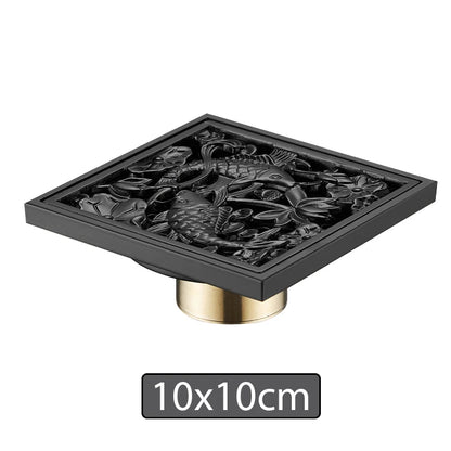 Brass Shower Drain Bathroom Floor Drain Washing Machine