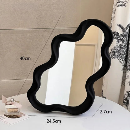 Lazzy House Wall Mirror Bedroom Bathroom Kawaii Makeup
