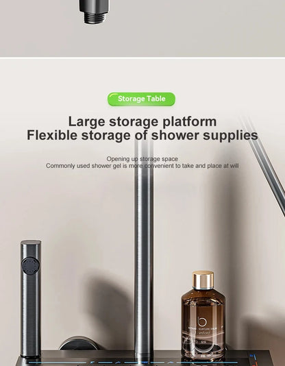 Bathroom Piano Key Ways Water Outlet Luxury Shower