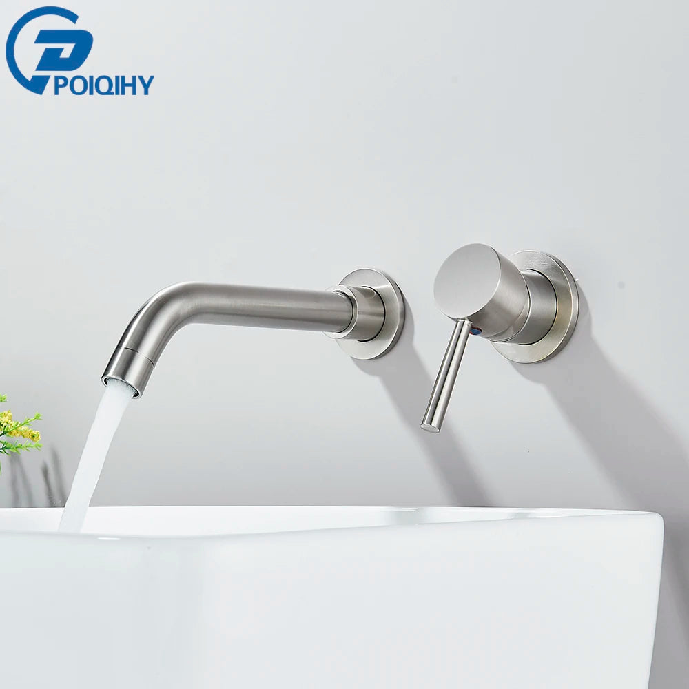 Matte Black Basin Faucet Brass White Bathroom Sink