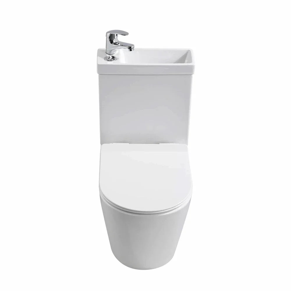 China 2in1 Sink Combined Washbasin Bathroom Toilet Space