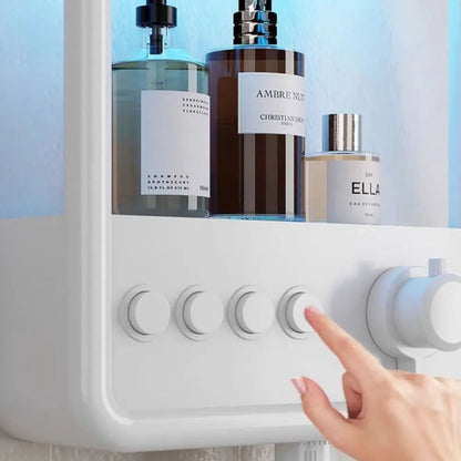 Modern High End Bathroom Shower Faucet Rainfall Waterfall