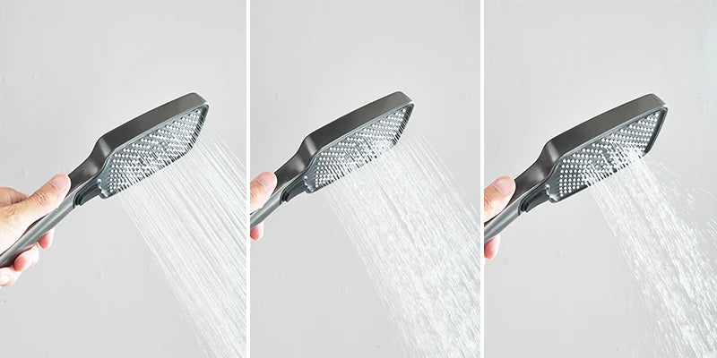 Luxury Smart Led Bathroom Shower Faucet Functions Smart