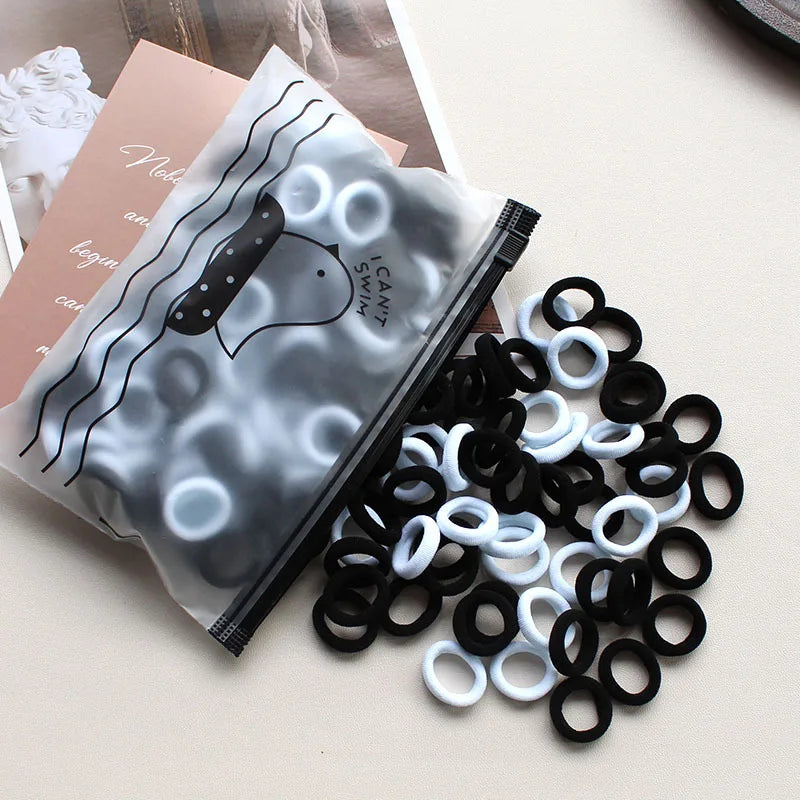 500 Pieces/Pack 2cm Children Hair Band High Elastic