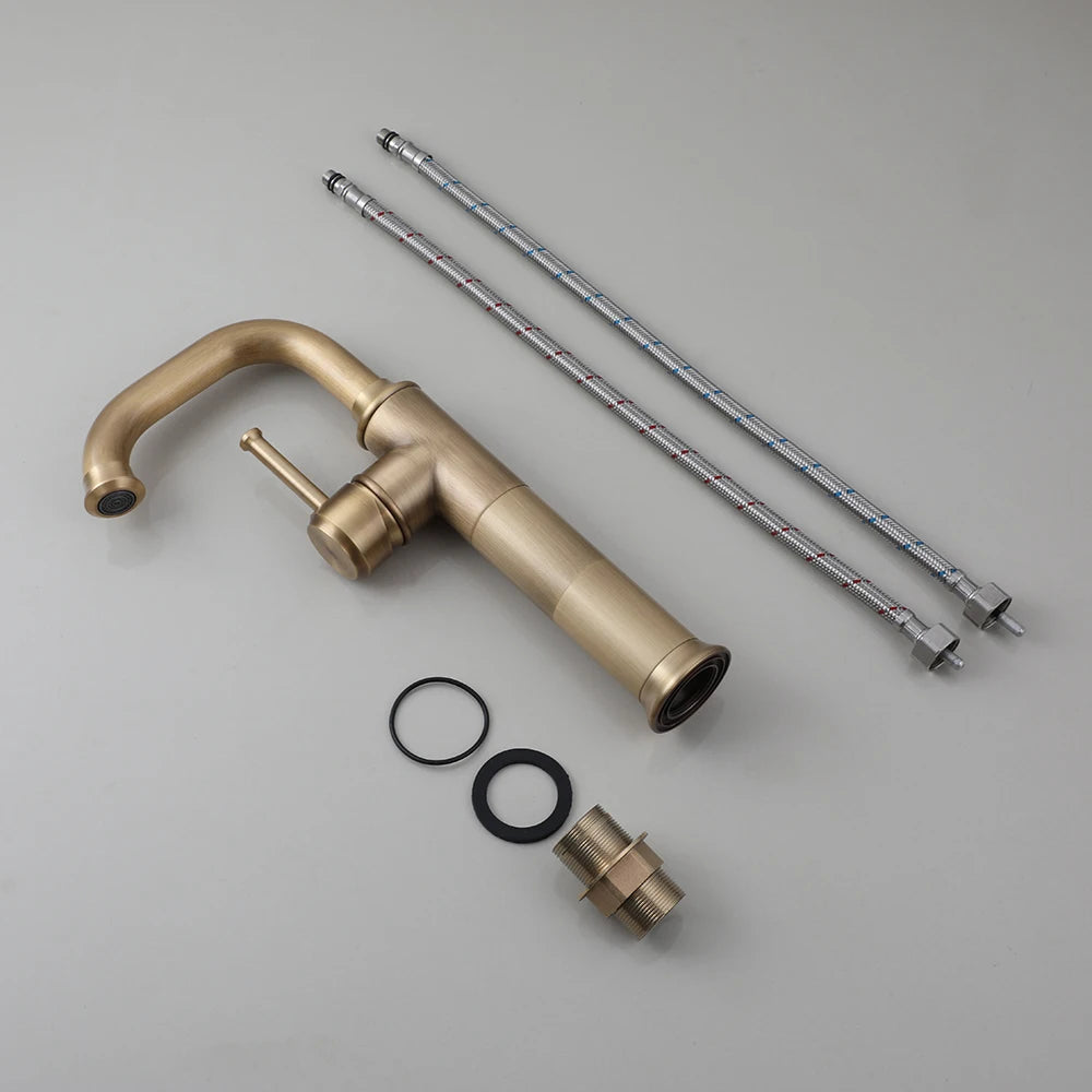 Zappo Bathroom Basin Faucet Rotatable Spout Cold Water