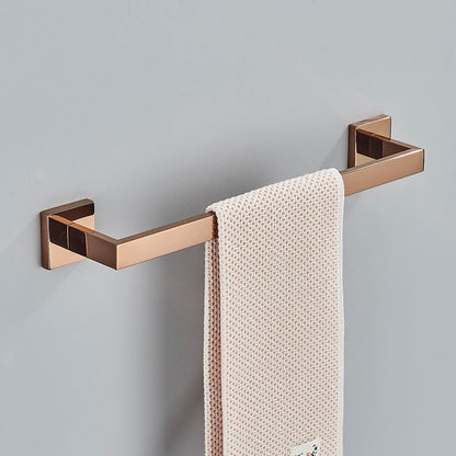 Bathroom Hardware Rose Gold Polish Shiny Bathrobe Hook