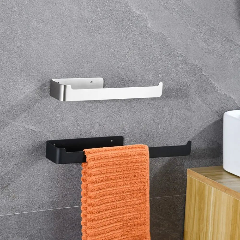 Robe Hook Golden Finish Towel Holder Black Finish