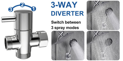 Shower Head Rain Shower Head Handheld Spray Combo