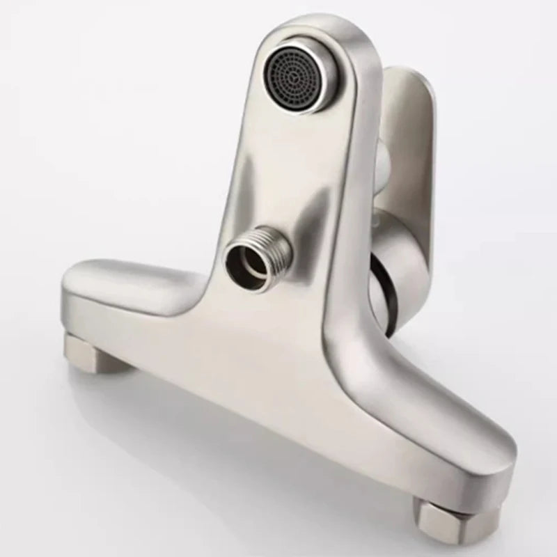 Bathroom Shower Faucet Stainless Steel Mixer Tap Cold
