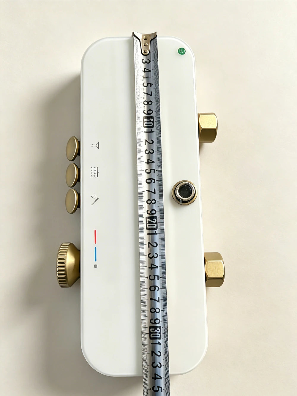 Gold Brass Shower Mixer Crane Hand Shower Wall