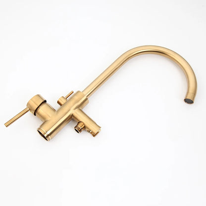 Kemaidi Golden Plated Bathtub Filler Shower Roman Tub