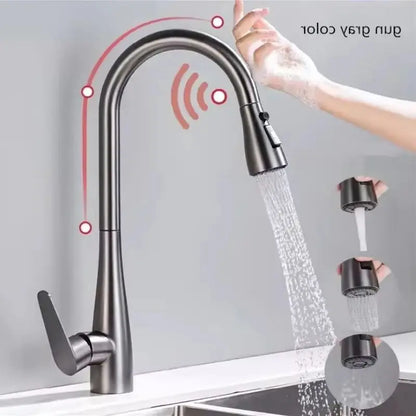 Gegve Smart Touch Faucets 304 Stainless Steel Removable