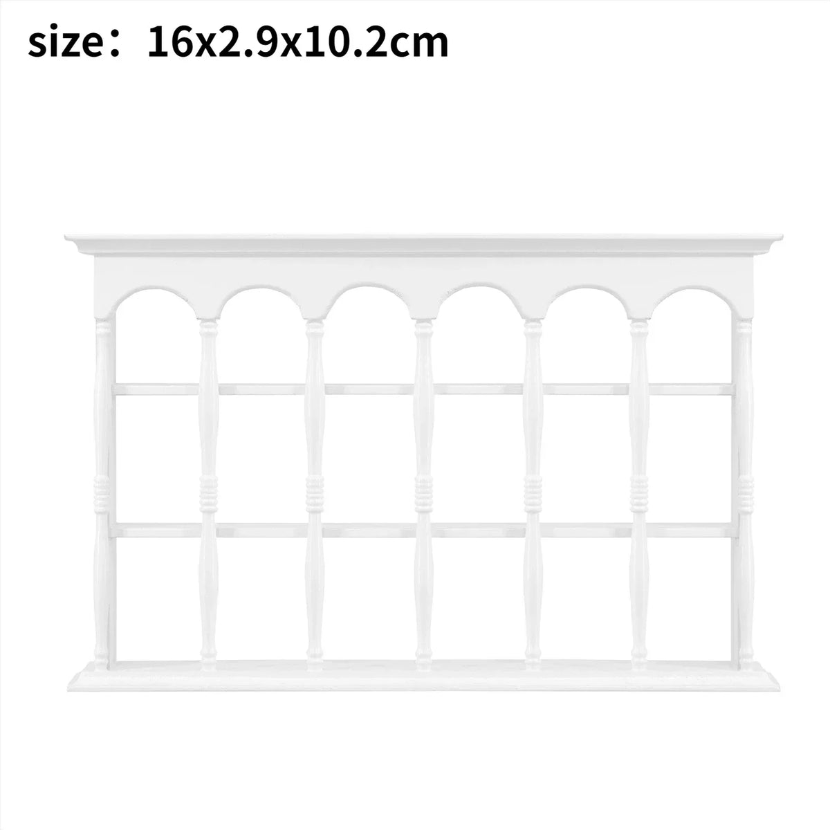 1/6 Scale Dollhouse Miniature Furniture Wooden Shelf Cabinet