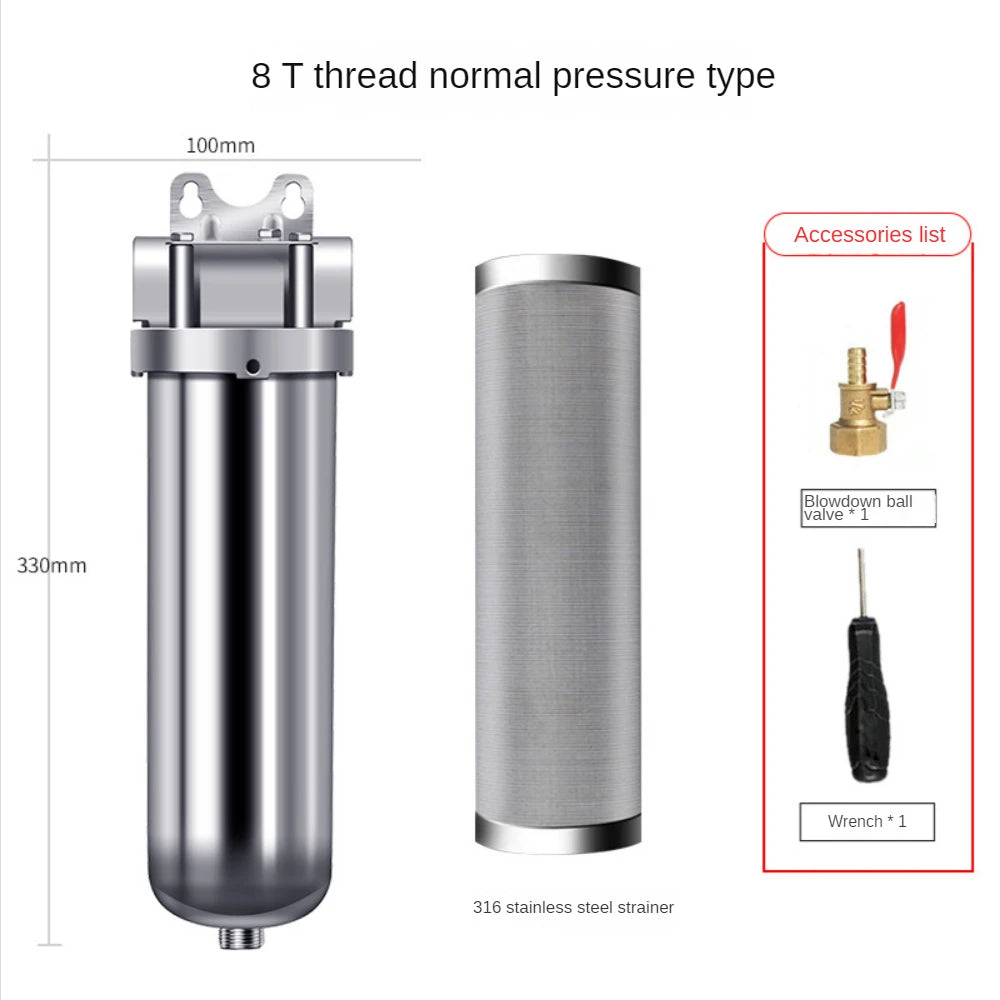 Explosion-Proof Commercial Tap Water Pre-Filter Water Purifier