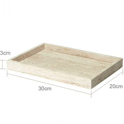 Travertine Bathroom Luxury Soap Dish Soap Dispenser Tissue