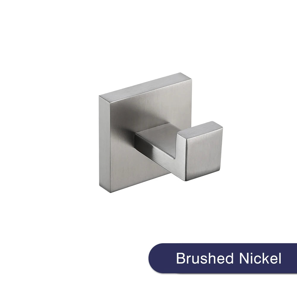 Brushed Nick Wall Nail Robe Hook Bathroom 304