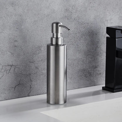 Black Liquid Soap Dispenser Shampoo Hotel Bathroom Wall