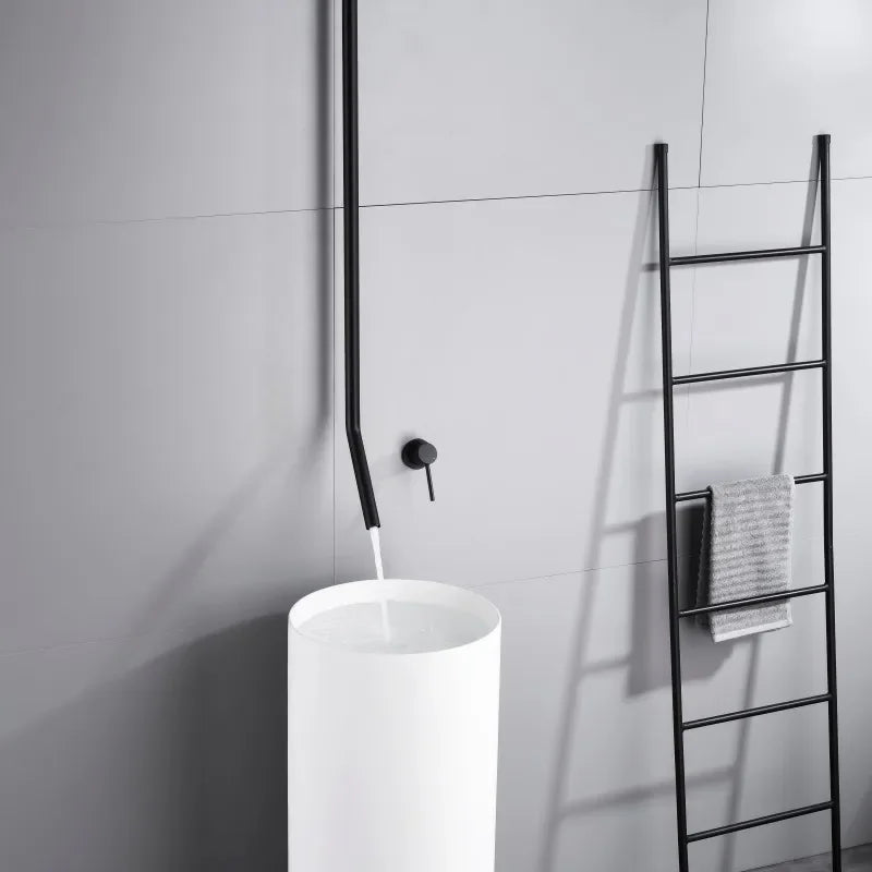 Ceiling Faucet Wall Style Bathroom Mixer Cold Ceiling