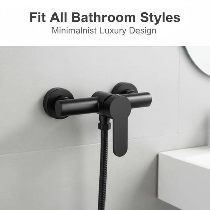 304 Stainless Steel Bathroom Shower Faucet Wall Mounted