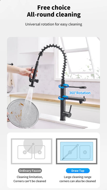 Faucet Chrome Brass Tall Faucet Mixer Sink Faucet