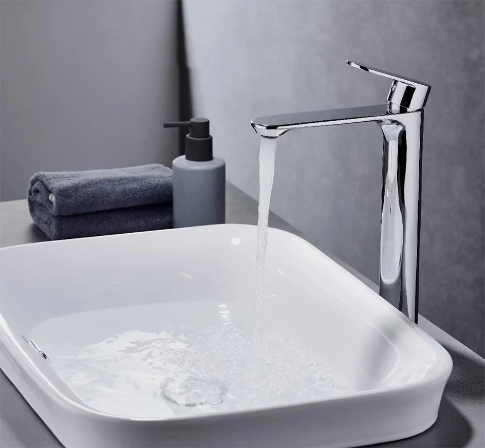 Vgx Bathroom Faucets High Basin Mixer Sink Tall