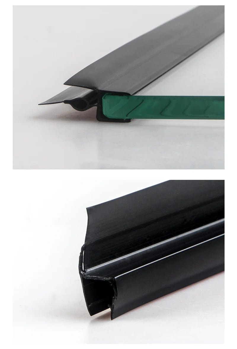 6/8/10/12mm Shower Screen Seal Strip Pvc Frameless Glass