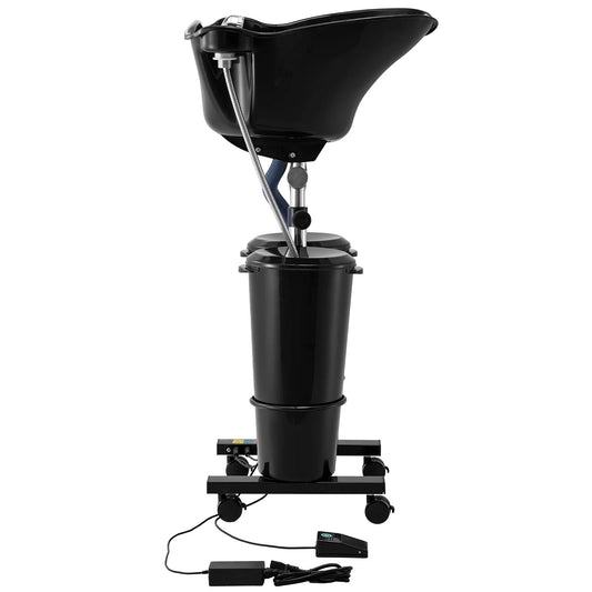 Succebuy Shampoo Bowl Shampoo Sink Washing Hair Electric