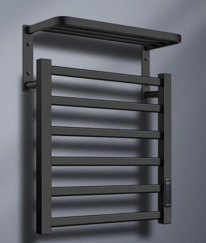 Metal Electric Heated Towel Rail Smart Disinfection Thermostat
