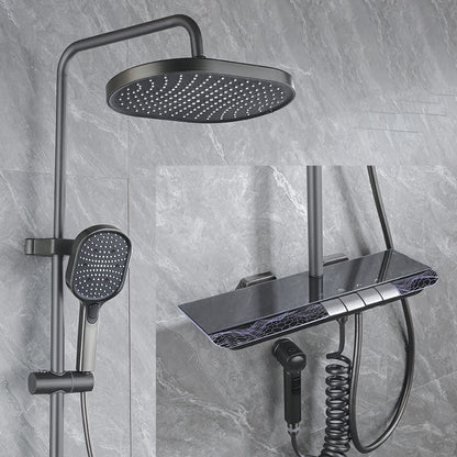 Spa Waist Spray Digital Bathroom Shower Ambient Lighting