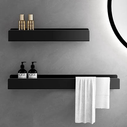 Luxury Minimalist Black Bathroom Rack Towel Rack -