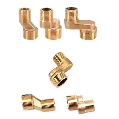 Copper Angled Curved Foot Lengthened Thickened Eccentric Screw