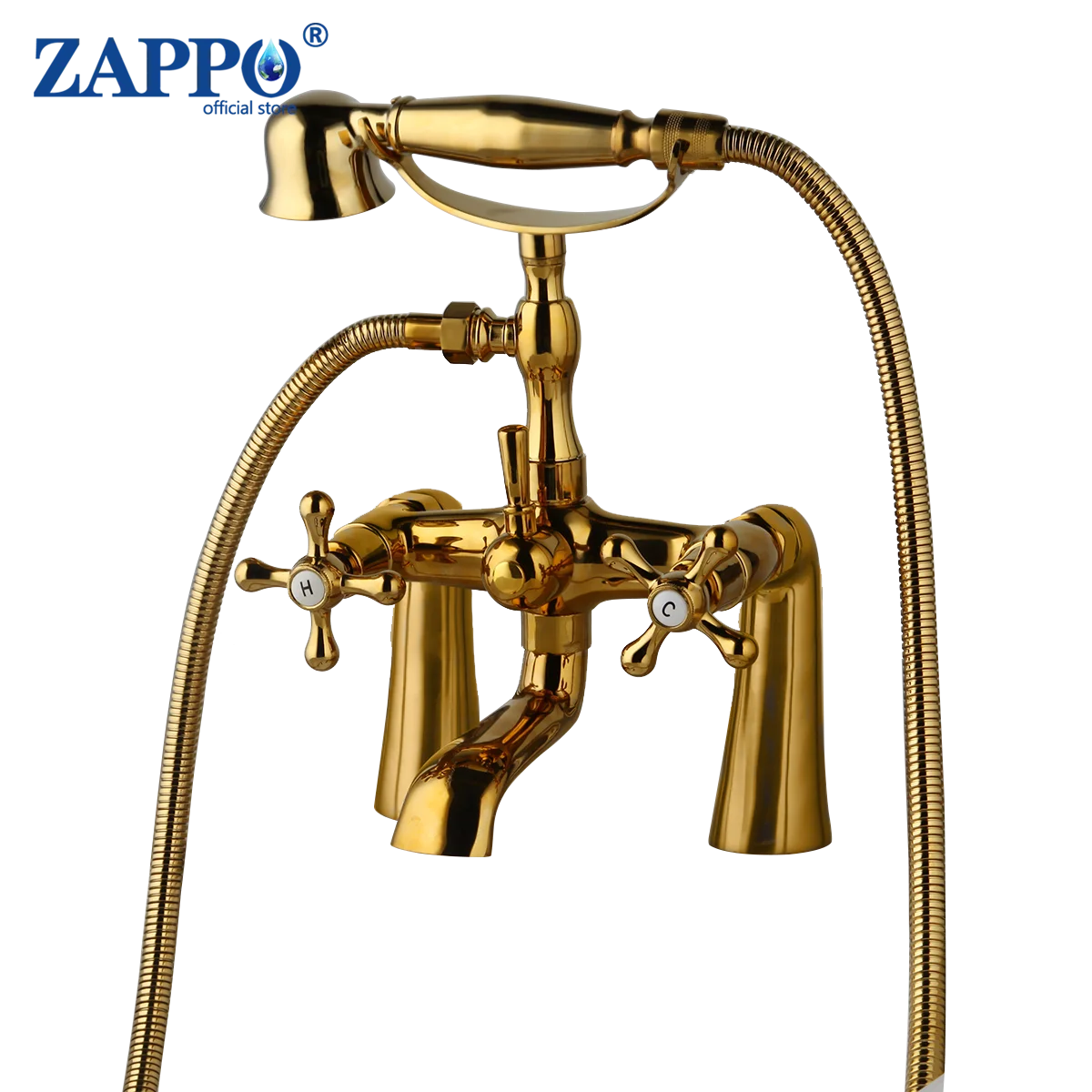 Zappo Bathtub Faucet Vintage Telephone Style Dual Handles