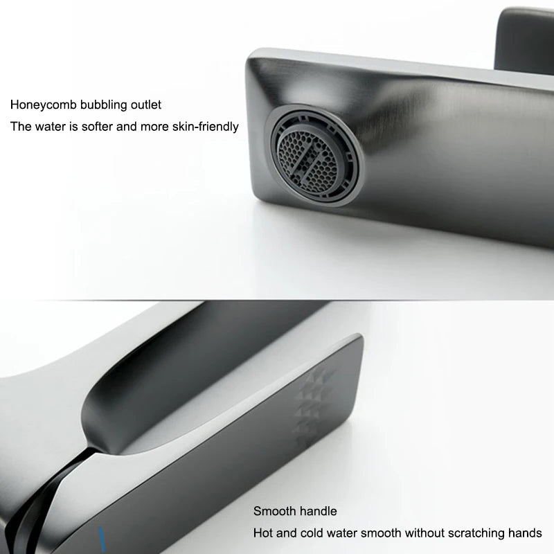 Wanmivezlo Modern Bathroom Sink Faucet Handle Deck Mounted