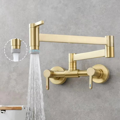 Pot Filler Tap Wall Mounted Foldable Faucet Cold