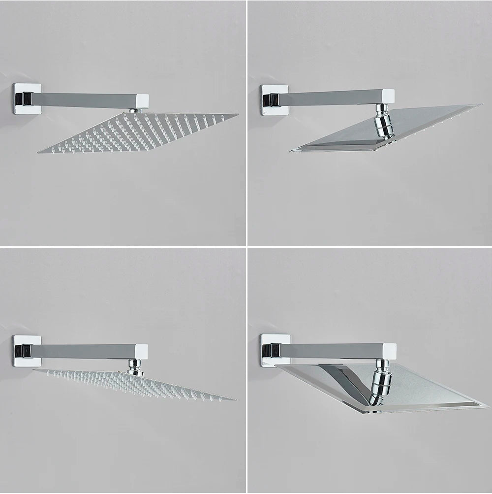 Concealed Chrome Shower Bathroom Shower Faucet Bath Shower
