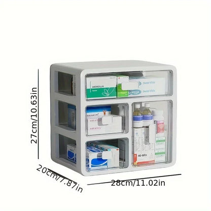 Medicine Cabinet Medicine Manager Drawer Type Large-Capacity