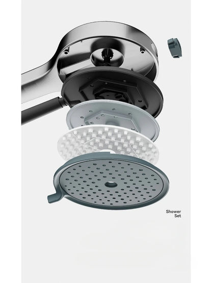 Knobbed Two Ways Water Outlet Simple Shower System