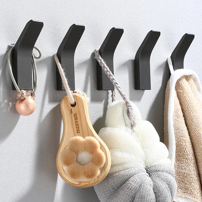 Black Matte Wall Hook Hanging Coat Rack Clothes