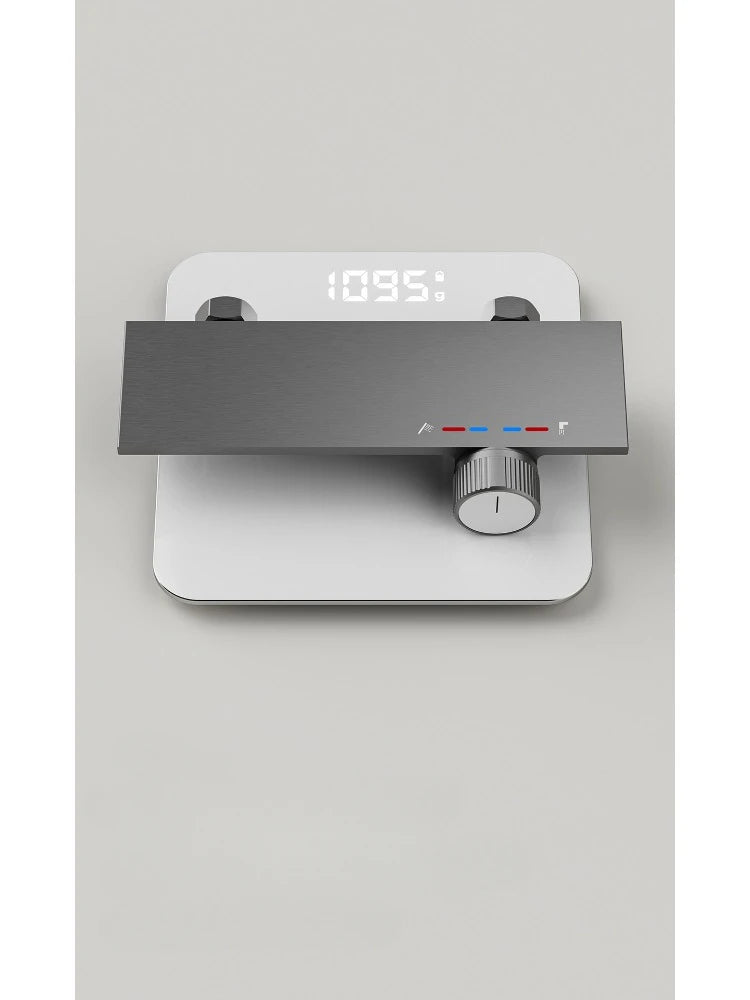 Two Ways Water Outlet Knobbed Bathroom Shower System