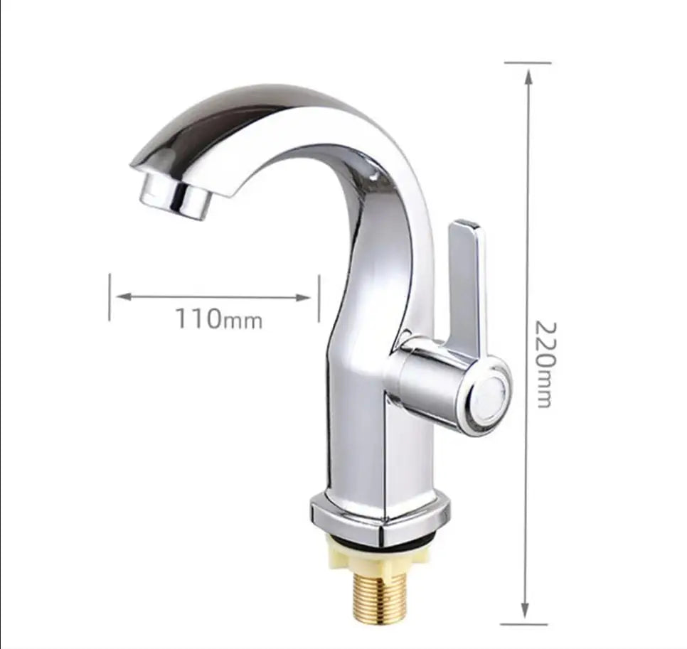 Bathroom Basin Faucet Abs Water Purifier Lever Hole