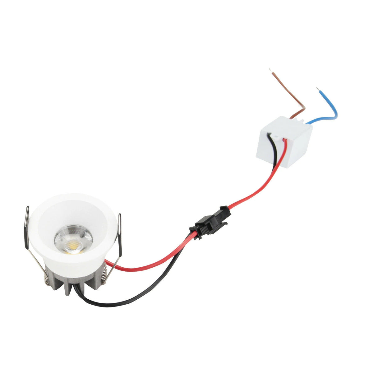 5pcs 40mm 57inch Dimmable Mini Led Cob Downlights