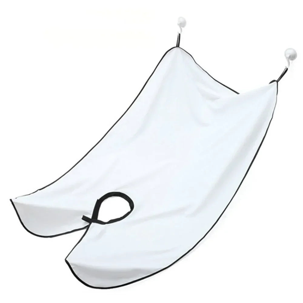 1-6pcs Men Beards Shaving Aprons Creative Wall Mirror