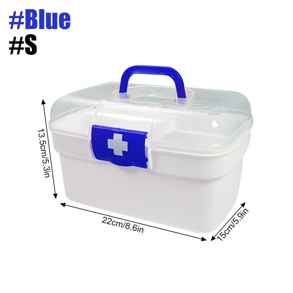 1pcs 2-Tier Medicine Organizer - Medicine Cabinet Handle