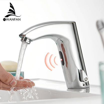 Bathroom Faucet Electric Automatic Sensor Faucet Touchless Sink