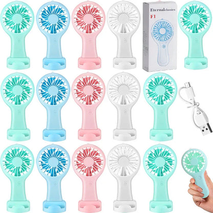 12-100 Mini Handheld Fan Bulk Wedding Fan Usb