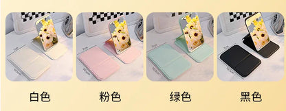 1pc Mirror Makeup Mirror Folding Mirror Girl Makeup